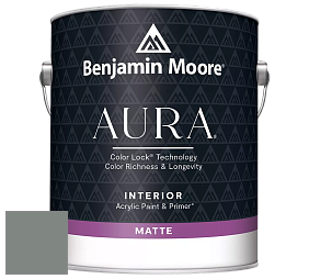 Benjamin Moore Aura 522 Interior Paint - Matte краска цвет NCS S 5005-G 