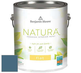 Benjamin Moore 512 Natura Interior Flat Finish матовая краска цвет AF-530 