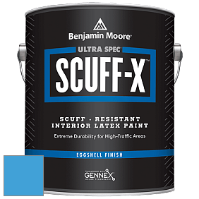 Benjamin Moore 485 Ultra Spec SCUFF-X Interior Eggshell Finish краска цвет 2066-40 Rocky Mountain Sky