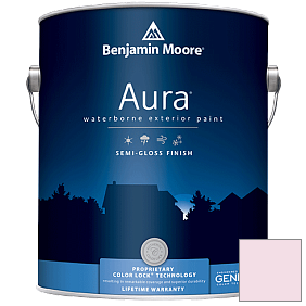 Краска Aura Waterborne Exterior Semi-Gloss Finish (632) цвет 2085-70 Baby Pink