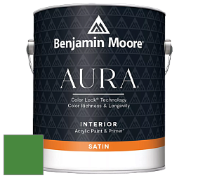 Benjamin Moore Aura 526 Waterborne Interior Satin Finish покрытие цвет NCS S 2570-G20Y 