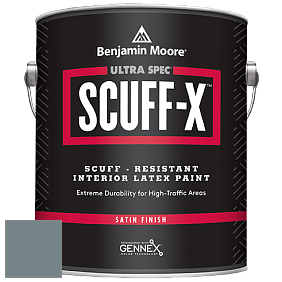 Benjamin Moore 486 Ultra Spec SCUFF-X Interior Satin Finish краска цвет NCS S 5010-B30G 