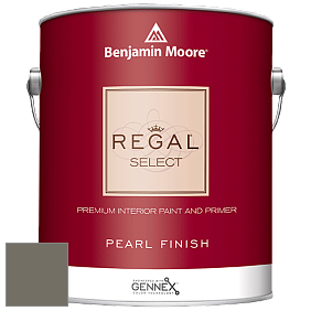 Benjamin Moore 550 Regal Select Waterborne Interior Pearl Finish краска цвет 2139-30 Sharkskin