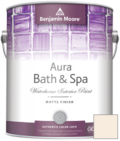 Краска Aura Bath & Spa Waterborne Interior Paint Matte Finish (532) цвет 2157-70 Ivory Tower