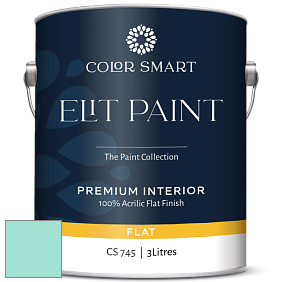 COLOR SMART CS 745 ELIT PAINT глубокоматовая моющаяся краска цвет NCS S 0530-B70G 