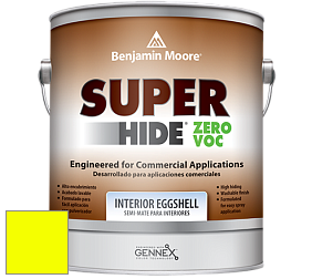 Benjamin Moore 357 Super Hide Zero Voc Interior Eggshell краска цвет RAL 1026 