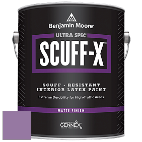 Benjamin Moore 484 Ultra Spec SCUFF-X Interior Matte Finish краска цвет NCS S 3040-R50B 
