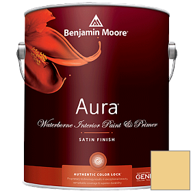 Краска Aura Waterborne Interior Satin Finish (526) цвет 291 Laguna Yellow