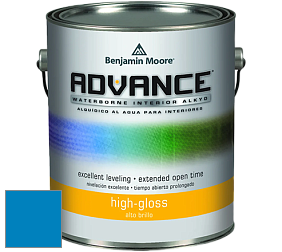Benjamin Moore 794 Advance Interior Paint-High Gloss глянцевая алкидная эмаль цвет NCS S 2065-R90B 