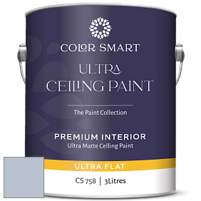 COLOR SMART CS 758 ULTRA CEILING PAINT ультраматовая краска цвет AF-575 