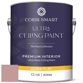 COLOR SMART CS 758 ULTRA CEILING PAINT ультраматовая краска цвет 2092-50 Titanic Rose