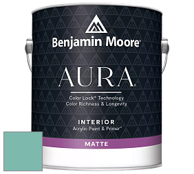 Benjamin Moore Aura 522 Interior Paint - Matte краска цвет NCS S 2030-B70G 