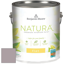 Benjamin Moore 512 Natura Interior Flat Finish матовая краска цвет 2113-50 Mauve Desert