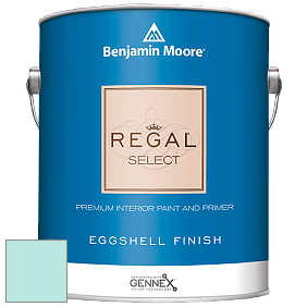 Benjamin Moore 549 Regal Select Waterborne Interior Eggshell Finish краска цвет 2048-60 Jamaican Aqua