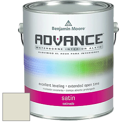 Benjamin Moore 792 Advance Interior Paint-Satin эмаль цвет OC-139 Sea Wind