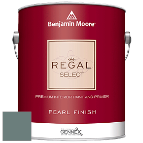 Benjamin Moore 550 Regal Select Waterborne Interior Pearl Finish краска цвет 2123-20 Caribbean Teal