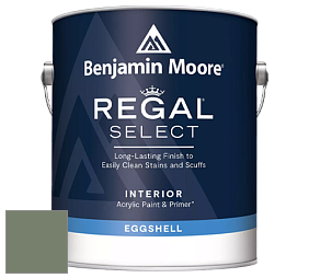 Benjamin Moore 549 Regal Select Waterborne Interior Eggshell Finish краска цвет 446 Pinelands