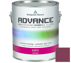 Краска Benjamin Moore 792. Advance Interior Paint-Satin эмаль цвет 2076-10 Crushed Velvet