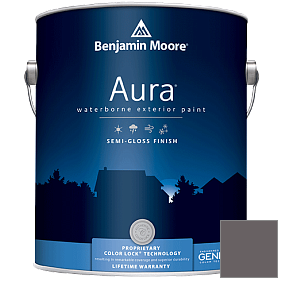 Краска Aura Waterborne Exterior Semi-Gloss Finish (632) цвет 1456 Mountain Ridge