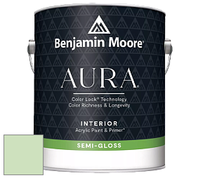 Benjamin Moore Aura 528 Waterborne Interior Semi-gloss Finish краска цвет 548 Pastel Green
