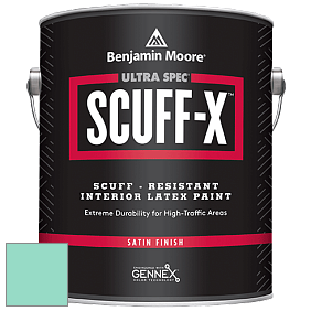 Benjamin Moore 486 Ultra Spec SCUFF-X Interior Satin Finish краска цвет 2043-50 South Beach