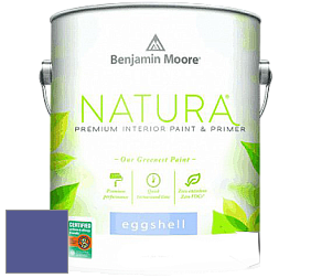 Benjamin Moore 513 Natura Interior Eggshell Finish краска с блеском цвет 2068-30 Scandinavian Blue