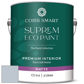COLOR SMART CS 619 SUPREM ECO PAINT матовая краска цвет 2130-60 Iced Slate