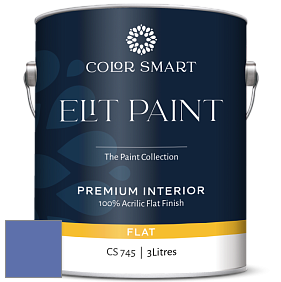 COLOR SMART CS 745 ELIT PAINT глубокоматовая моющаяся краска цвет NCS S 3050-R70B 