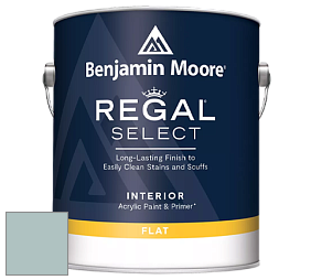 Benjamin Moore 547 Regal Select Waterborne Interior Flat Finish краска цвет NCS S 2010-B50G 