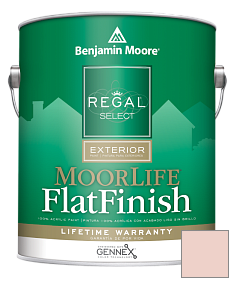 Краска Regal Select Exterior Paint-MoorLife Flat Finish (W105) цвет 036 Orchid Pink