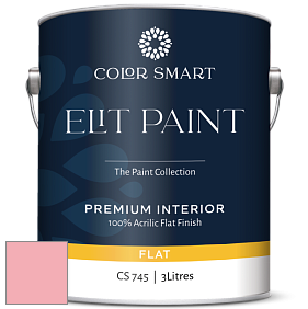 COLOR SMART CS 745 ELIT PAINT глубокоматовая моющаяся краска цвет 2009-50 Fashion Pink