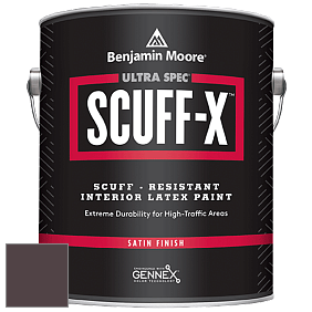 Benjamin Moore 486 Ultra Spec SCUFF-X Interior Satin Finish краска цвет AF-650 