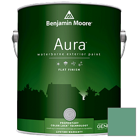 Краска Aura Waterborne Exterior Flat Finish (629) цвет 622 Alpine Trail