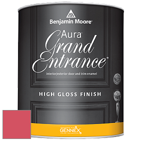 Benjamin Moore Aura 148 Grand Entrance High Gloss эмаль цвет 2002-30 Rose Quartz