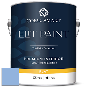 COLOR SMART CS 745 ELIT PAINT глубокоматовая моющаяся краска цвет 2067-50 Summer Blue