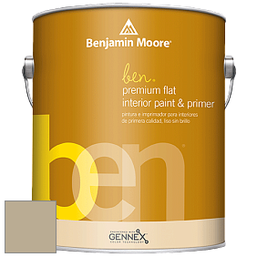 Benjamin Moore Ben W625 Premium Interior Latex Flat краска цвет AF-145 