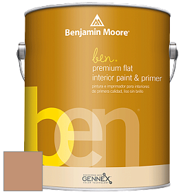 Benjamin Moore Ben W625 Premium Interior Latex Flat краска цвет AF-215 