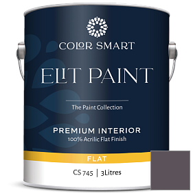 Краска COLOR SMART CS 745 ELIT PAINT глубокоматовая моющаяся краска цвет AF-645 
