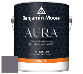 Benjamin Moore Aura 526 Waterborne Interior Satin Finish покрытие цвет NCS S 6010-R50B 