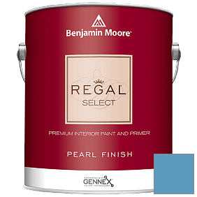 Краска Regal Select Waterborne Interior Pearl Finish (550) цвет 2063-40 Sailor's Sea Blue