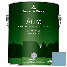 Краска Aura Waterborne Exterior Flat Finish (629) цвет 809 Soft Jazz