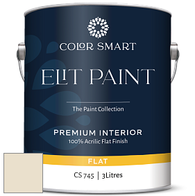 COLOR SMART CS 745 ELIT PAINT глубокоматовая моющаяся краска цвет 944 Albany White