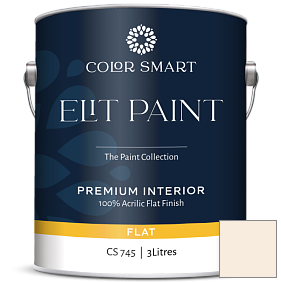 Краска COLOR SMART CS 745 ELIT PAINT глубокоматовая моющаяся краска цвет 2157-70 Ivory Tower