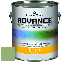 Benjamin Moore 794 Advance Interior Paint-High Gloss глянцевая алкидная эмаль цвет NCS S 2040-G30Y 