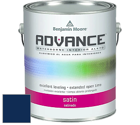 Benjamin Moore 792 Advance Interior Paint-Satin эмаль цвет RAL 5026 