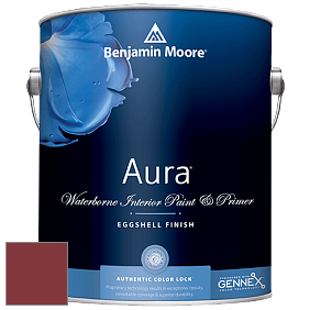 Benjamin Moore Aura 524 Waterborne Interior Eggshell Finish краска цвет AF-290 