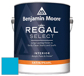 Benjamin Moore 550 Regal Select Waterborne Interior Pearl Finish краска цвет NCS S 1060-B 