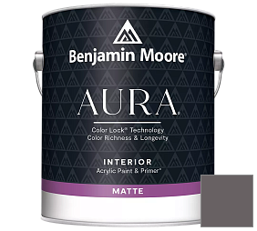 Краска Benjamin Moore Aura Interior Paint - Matte (522) цвет 1456 Mountain Ridge