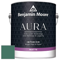 Benjamin Moore Aura 522 Interior Paint - Matte краска цвет NCS S 5030-B90G 