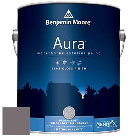 Benjamin Moore Aura 632 Waterborne Exterior Semi-Gloss Finish краска цвет AF-640 